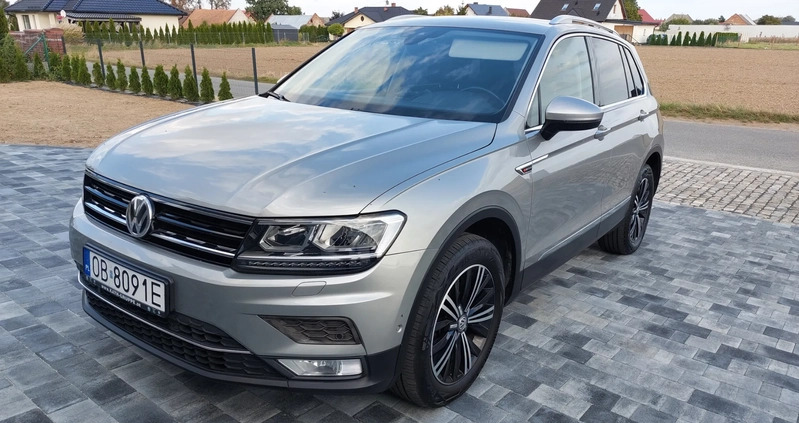 Volkswagen Tiguan cena 79900 przebieg: 225000, rok produkcji 2016 z Grodków małe 56